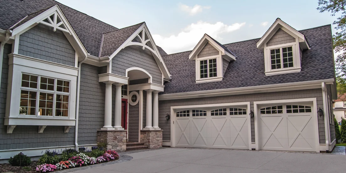 C.H.I. Overlay Carriage House Garage Door